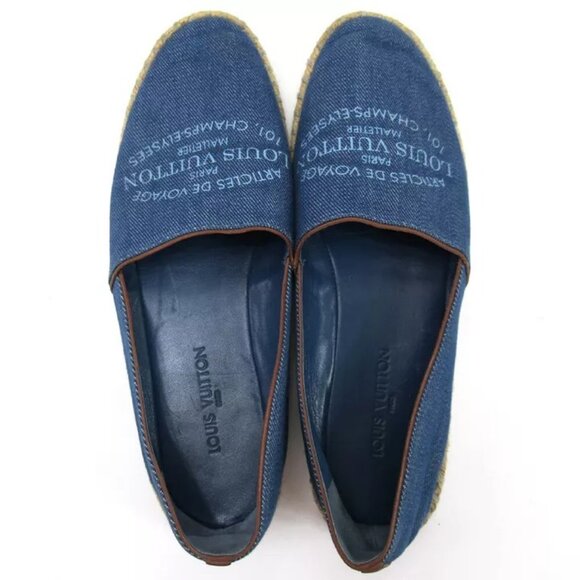 Louis Vuitton slip-on canvas Authentic used T16688 - Picture 5 of 16